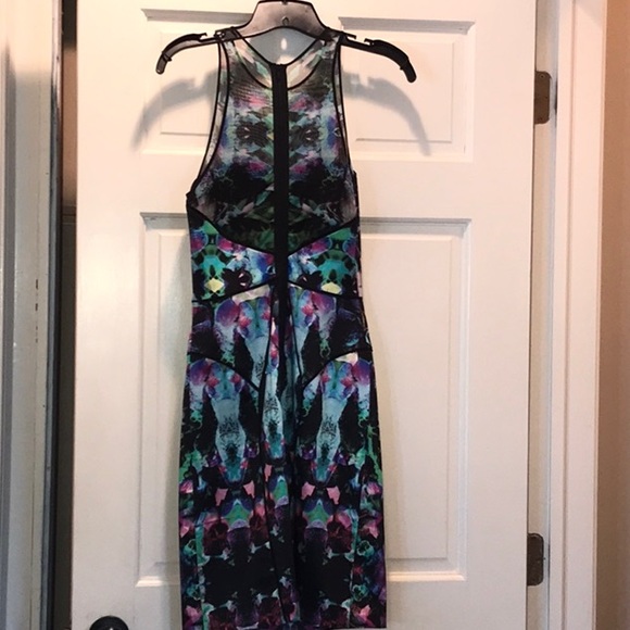 Milly Mesh Racer Dress - Picture 2 of 4